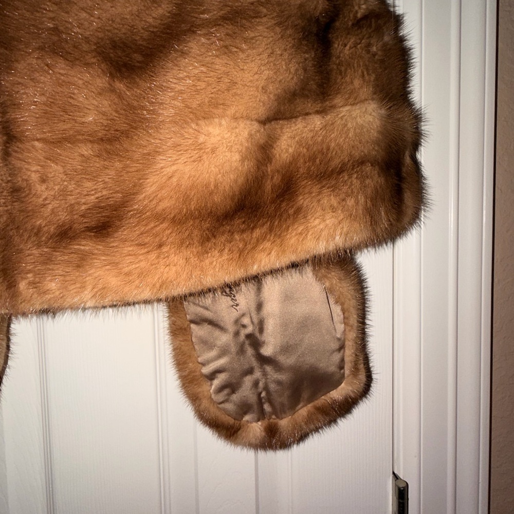 Vintage Ralph Rupley Brown Mink Wrap Stole- 
🩷Nice Condition For Its Age🩷 - Picture 11 of 16